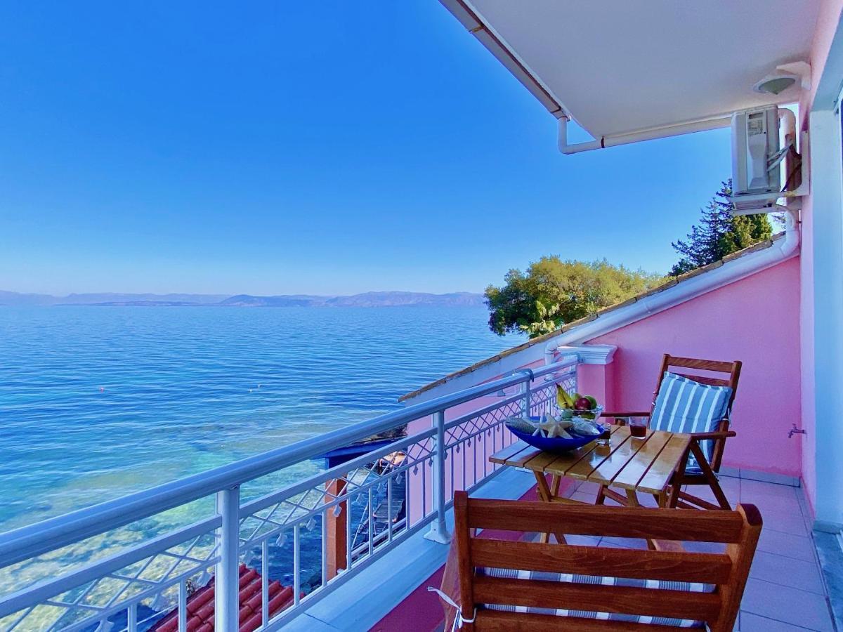 Seafront Villa Ourania Mesongi Ngoại thất bức ảnh